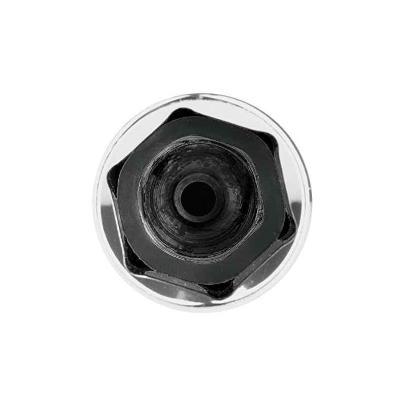 Truper D-1226-HPAL, Dado largo de 6 puntas std para bujía,