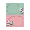 Cute Onegai Fusen 40 Pieces [Panda] QF164