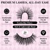 CALAILIS False Eyelashes Natural Look Fake Lashes 20 Pairs 4