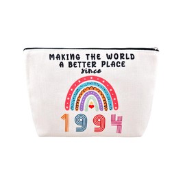 31st Birthday Gift 1994 Anniversary Bday Gifts for Sisters Wife 31 Year Old Present for Auntie Mommy Holiday Presents for Bestie Cosmetic Travel Bag for Women