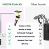 Flower Seed Pods for All Hydroponics Growing System, 8 Pods