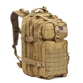 Military Tactical Assault Pack Backpack Army Molle Bug Out Bag Backpacks Small Rucksack for Outdoor Hiking Camping Trekking Hunting Brown