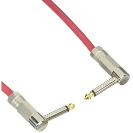 LIVE LINE LE-Stage Series Shielded Cable 3.3 ft (1 m) LE-R1ML/L Red (Red)