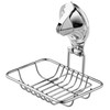 KADAX Soap Holder Suction Cup Soap Basket Stainless Steel Soap