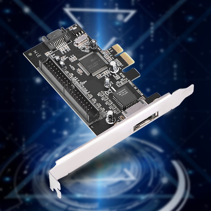 PCI-E PCI Express to IDE ATA133 + SATA II +
