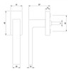 Beschläge Hamburg: Window Handles, Window Fitting MARS DK 44Z SM