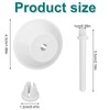 lasuroa 3-Piece Thread Reel Pen Cap Set for Singer Sewing