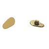 Push in Metal Glasses Nose Pad Anti-Slip Titanium Eyeglass Replacement
