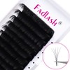 Fadlash Self-Fanning Eyelashes, Easy Fan Lashes, 0.07 D Curl Eyelash