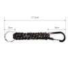 H.N.Z pckh-004 Carabiner Paracord Keychain Key Ring Khaki, Khaki