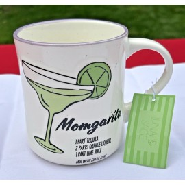 Luna & Sage Momgarita Mug Luna & Sage Gift Cocktail Themed Cup - Mom Gift