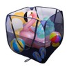 PAMISO Mesh Pool Toy Storage Bin, Large 30"x30"x27" Net Pool