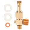 CO2 Tank Refill Valve 5/8‑18unf Brass CO2 Cylinder High Pressure