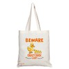 Coralgraph Inc TB276 Beware Crazy Duck Lady Novelty Present Gift