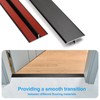 Orechic Metal Floor Transition Strips for Doorways, Self-Adhesive Aluminum T-Molding