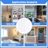 Frienda 6 Pcs 2ft X 4ft Drop Ceiling Tiles PVC