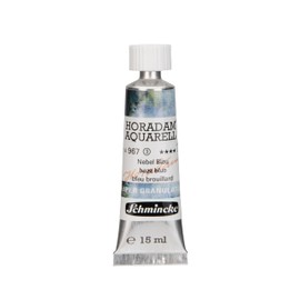 Schmincke Horadam Aquarell, Super Granulation, Mist Blue, 15 ml, Very Strong Granulating Colours, Finest, Super Granulating Watercolour Paints