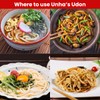 Unha’s Japanese Sanuki Fresh Udon Noodles, Jumbo Chewy Noodles, No