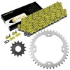 Caltric Drive Chain & Sprockets Kit for Yamaha YFZ450R YFZ450X