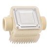 Digital Turbine Flow Meter 20BAR High Accuracy LCD Display G1