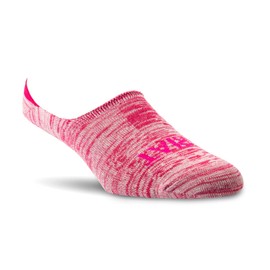 ARIAT Womens Arch Support No Slip No-show Socks, Heathered Rainbow, Medium