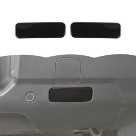 RT-TCZ Smoked Black Rear Fog Light Lamp Trim Cover Decoration Exterior Accessories for Ford Bronco Sport 2021-2025