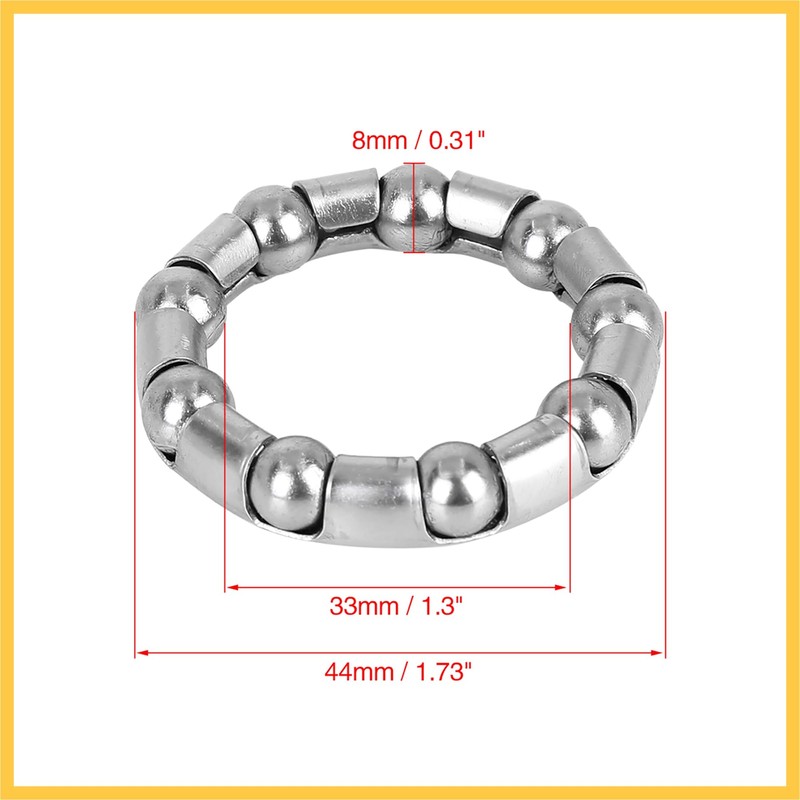 BULLSPANN Ball Bearing Cage Crank Bearing Wheel Bearing Retainer for
