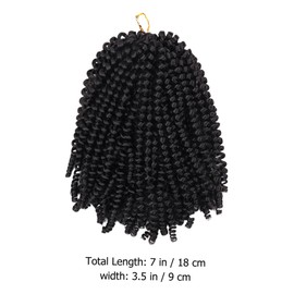 SAFIGLE Dreadlocks Wig for Women Chic Synthetic Hairpiece Low-Temperature Fiber Natural Looking for Parties and Daily Wear