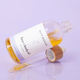 Butt Naked Body Lavender Face Cleanser + Body Oil, 90ml