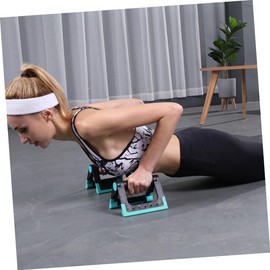 Kisangel Indoor Bracket Durable Fitness Equipment for Home Exercise Convenient and Easy to Carry Rack for Men Women Non Slip Tpr Base Protects Floors