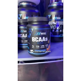 Bcaa Nova Nutrition En Polvo Sabor Mora Azul