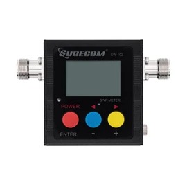Mcbazel Surecom SW-102S SO239 Connector Digital VHF UHF 125-525Mhz Power & SWR Meter