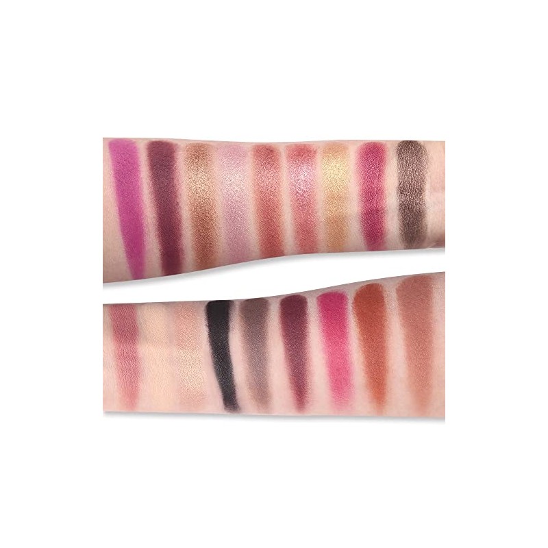 Professional 18 Pigmented Eye shadow, 10 Matte + 8 Shimmer,