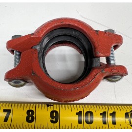 Victaulic 1-1/2" Victaulic Firelock Grooved Rigid Coupling Style 009N Gasket Violet 300#