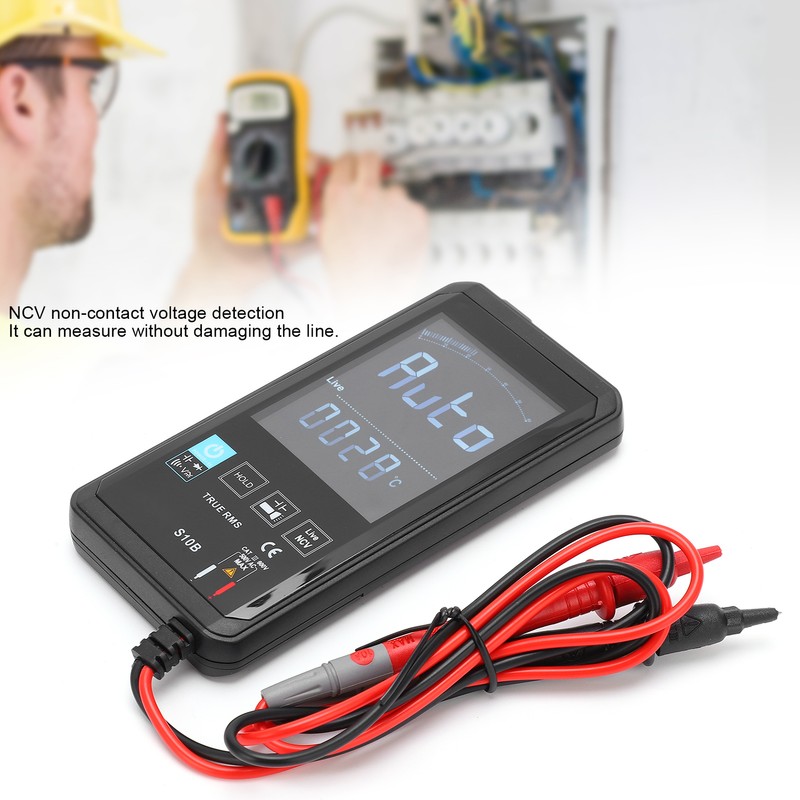 S10B DC 1000V AC750V ReverseDisplay Multimeter Smart Portable Digital HighAccuracy