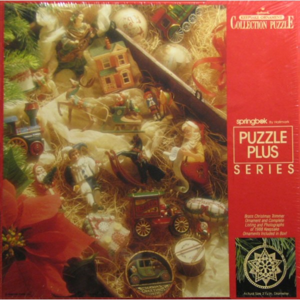 500 Piece Hallmark Keepsale Ornament Collection Puzzle by Sprinkbok