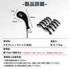 Golf Iron Covers Set of 10 Headcovers with Count Printed,