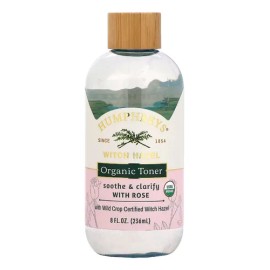 Humphreys Tónico Facial Calmante Orgánico Witch Hazel 236ml Todo Tipo De Piel Día/noche