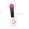 Mikinona 3pcs Double Sided Makeup Blush Brush Dual-ended Powder and