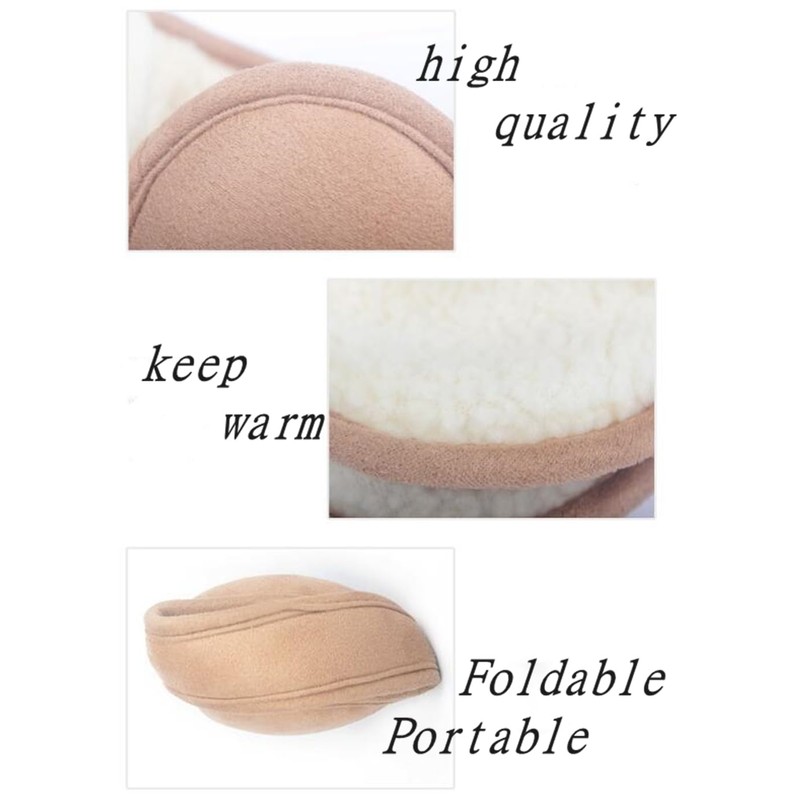 SJTJSPX Earmuffs Winter Plush Earmuffs for Men Women Warm Cold