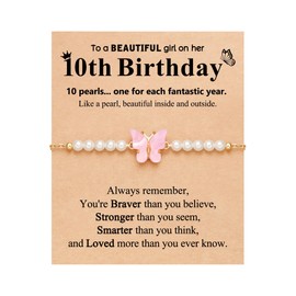 D Dongjiangjin Gift Gifts for 10 Year Olds Girls 10th Birthday Decorations Girl Age 10 Presents