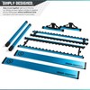 Savior Equipment Fishing Rod Rack Holder Organizer, Lightweight Aluminum Vertical