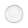 Vietri Aurora Edge Pasta Bowl, Dinnerware for Serving Soup Salad