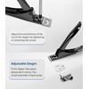 AIRSEE Professional Adjustable Stainless Steel Acrylic Nail Clippers False Nail