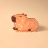 Funny Acrylic Capybara Hair Clips,Cute Acrylic Animal Claw Clip,Small Claw