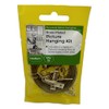 Aretro 19 Piece Medium Brass Plated Picture Hanging Kit Includes