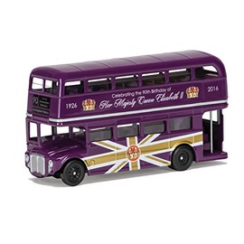 Corgi CC82326 The 90th Birthday of HM Queen Elizabeth II Commemorative Die-Cast Souvenir Classic Routemaster Model