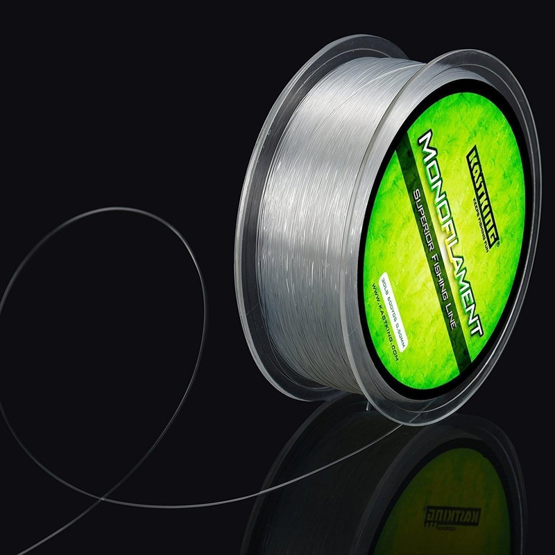 KastKing - Sedal de pesca de monofilamento premium, transparente, 600