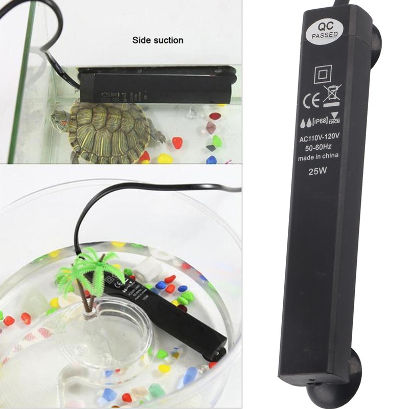 Mini Turtle Tank Heating Rod Fish Tank Heater Aquarium Water