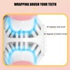 Cute Cartoon Bear Pattern U Shaped Automatic Toothbrush Electric Children